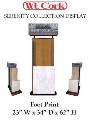 Serenity Collection Display Rack Flyer