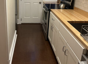 Classic Medium Cork Tile Flooring - Kitchen