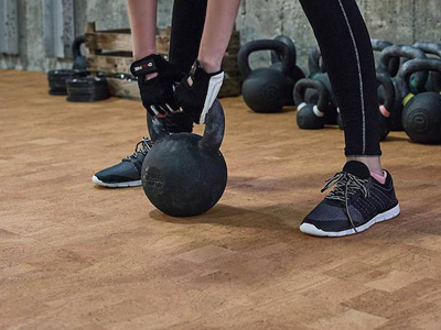 Cork Rolls Floor - Gym Floor