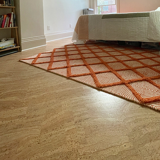 Cork Flooring- Bedroom - Sardinia