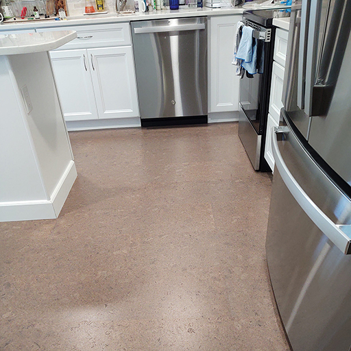 Cork Flooring - Kitchen - Ash