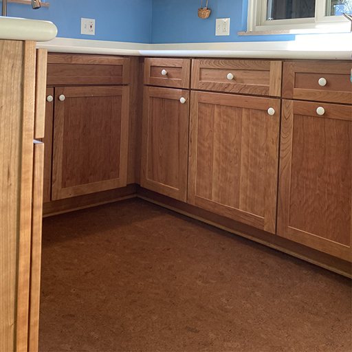 Cork Flooring - Kitchen - Earth