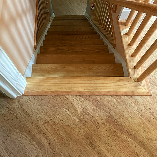 Cork Flooring- Stairs - Sardinia