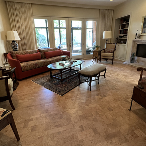 Cork Flooring - Living Room - Monte Carlo